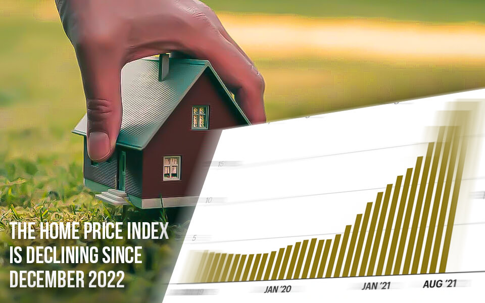 The Home Price Index Is Declining Since December 2022