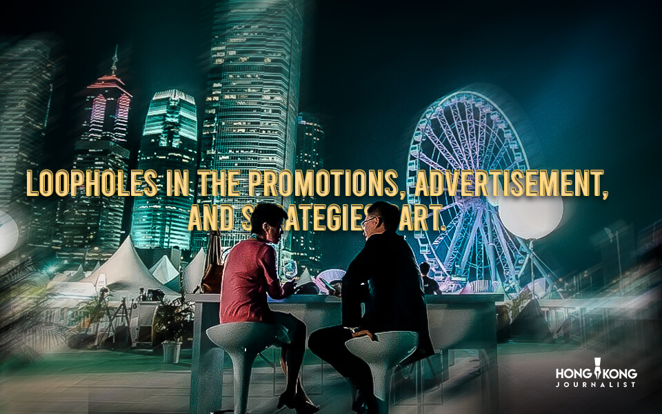 loopholes in the promotions, advertisement, and strategies part.
