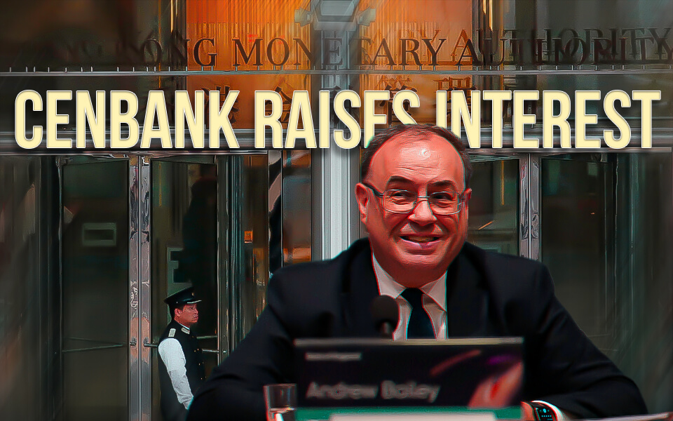Cenbank Raises Interest