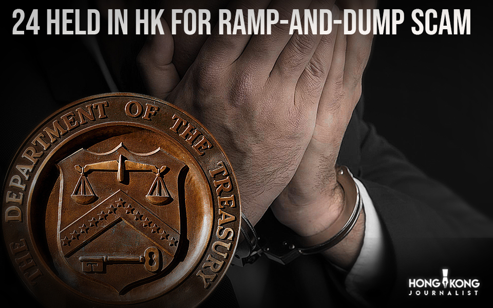 24 held in HK for ramp-and-dump scam