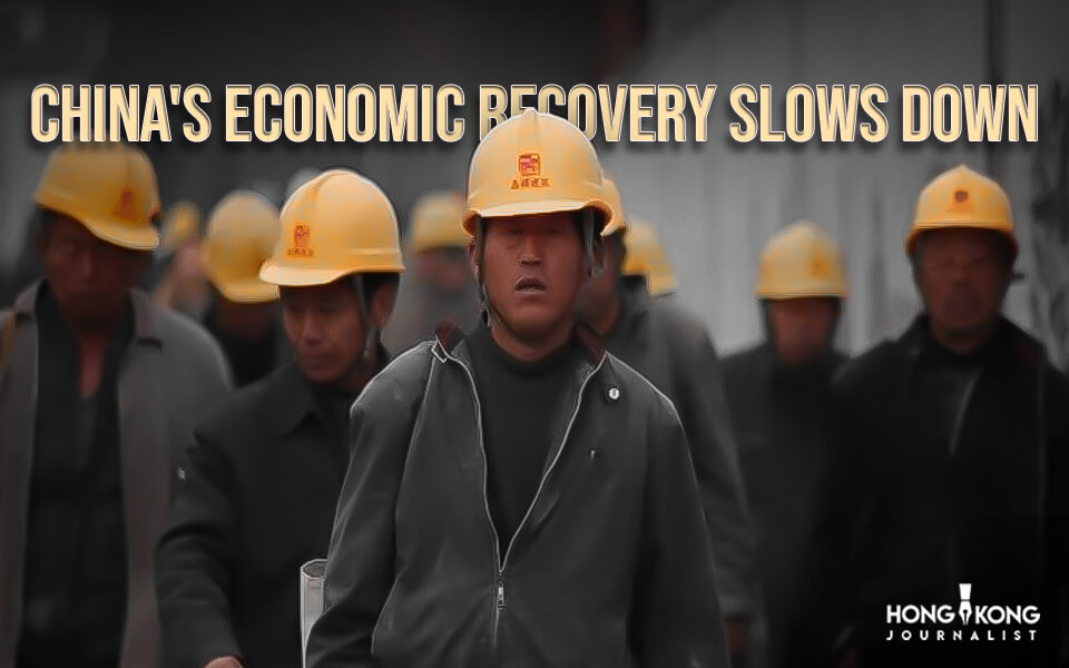 China's Economic Recovery Slows Down
