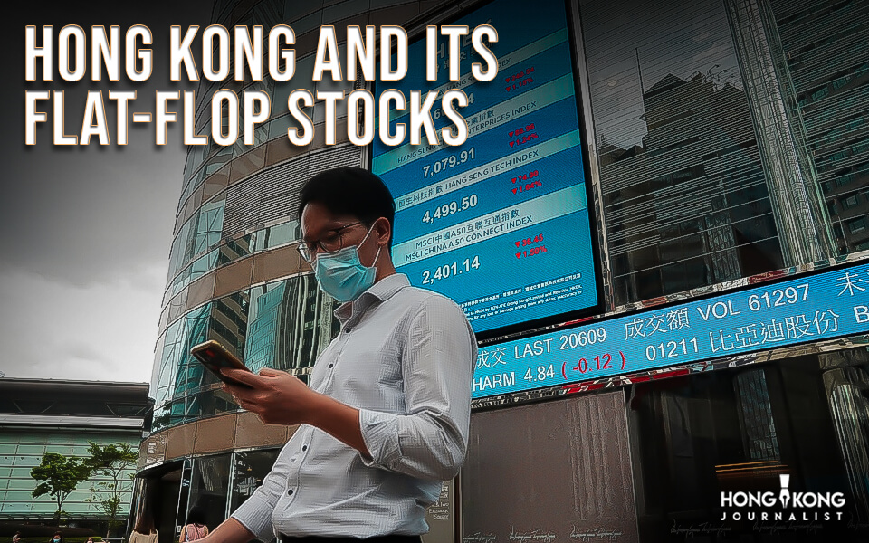 China, Hong Kong and its flat-flop stocks
