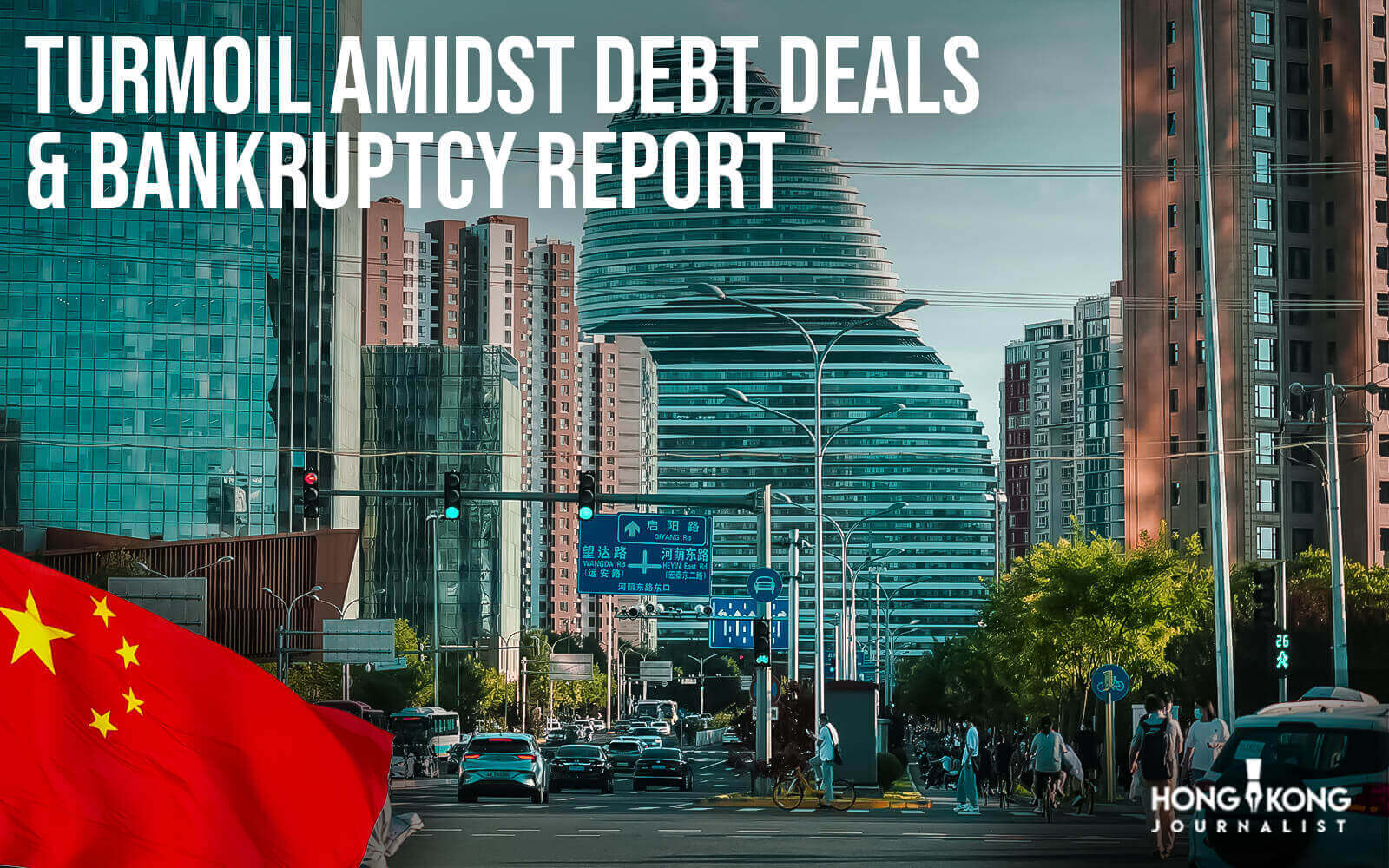 China Property Turmoil Amidst Debt Deals & Bankruptcy Report
