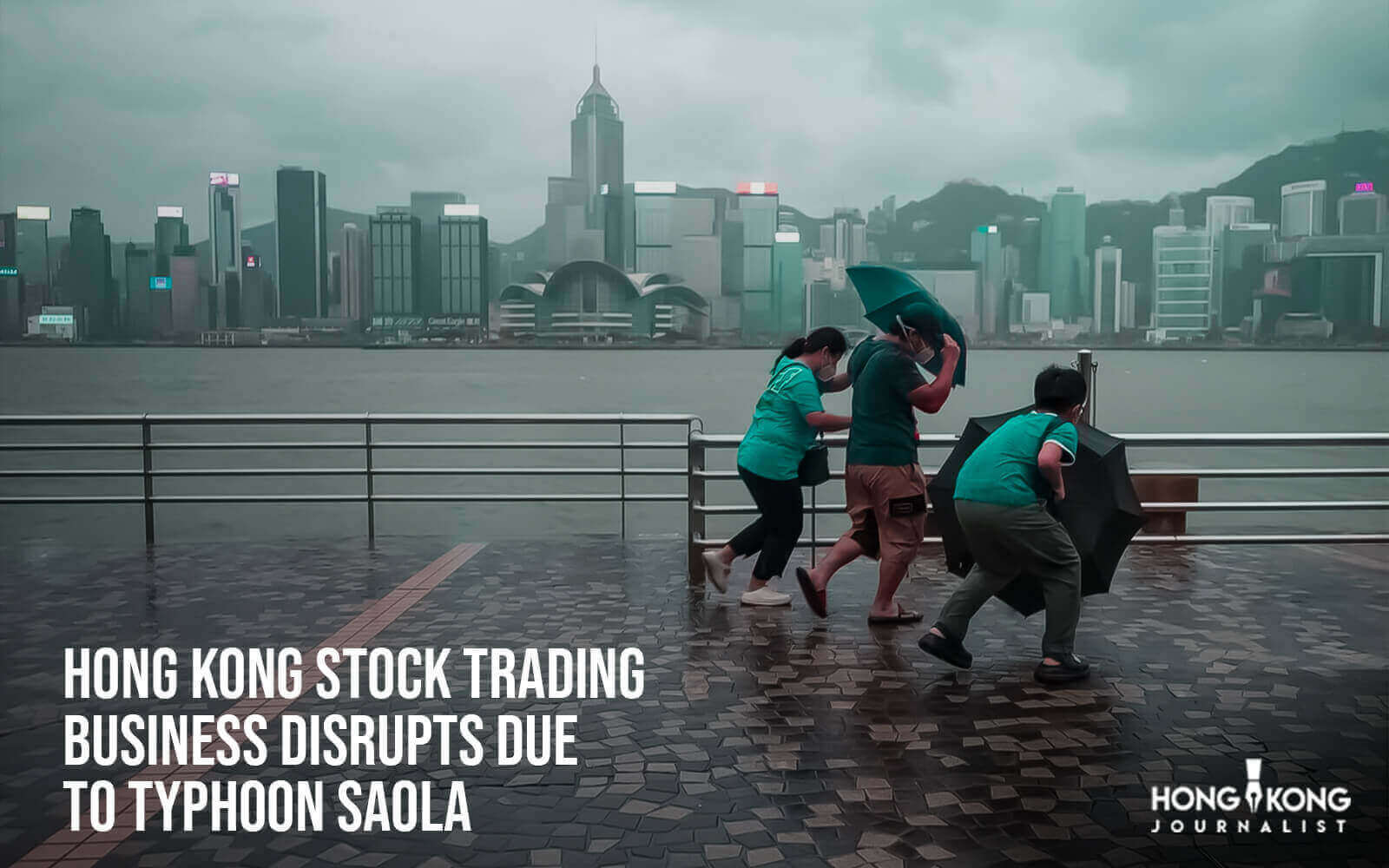 Hong Kong Stock Trading Business Disrupts Due To Typhoon Saola