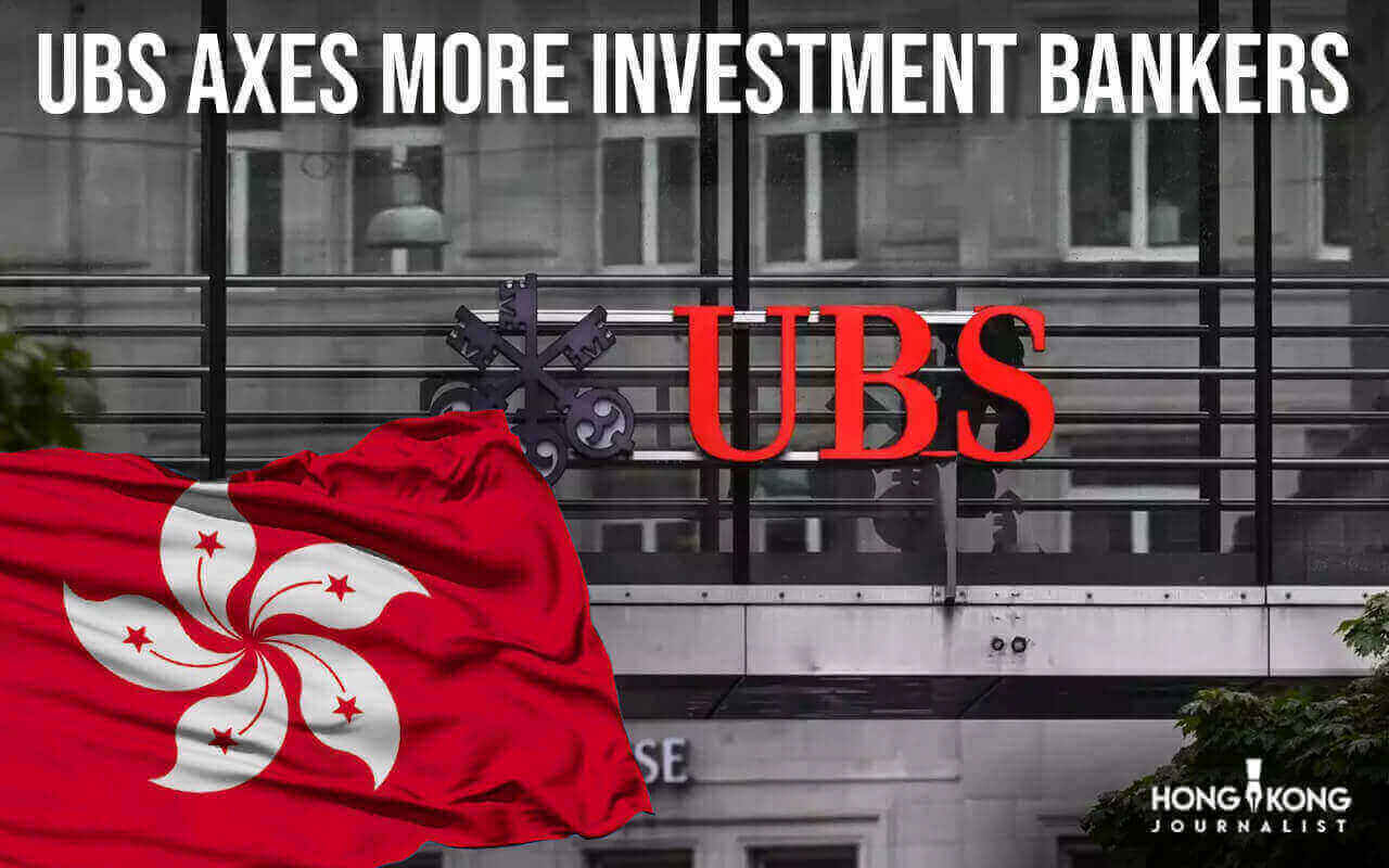 UBS Axes More Investment Bankers in Hong Kong